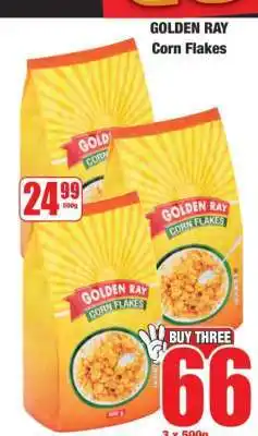 Boxer GOLDEN RAY Corn Flakes offer