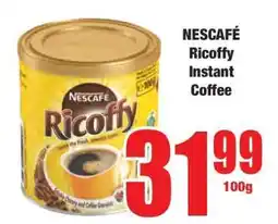 Boxer NESCAFÉ Ricoffy Instant Coffee offer
