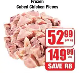 Boxer Frozen Cubed Chicken Pieces offer