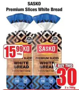 Boxer Sasko Premium Slices White Bread offer