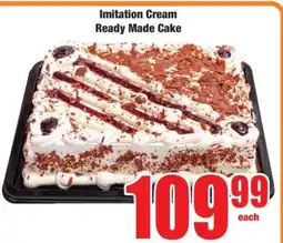 Boxer Imitation Cream Ready Made Cake offer