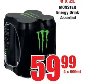 Boxer Monster Energy Drink Assorted offer