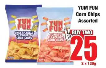 Boxer YUM FUN Corn Chips Assorted offer