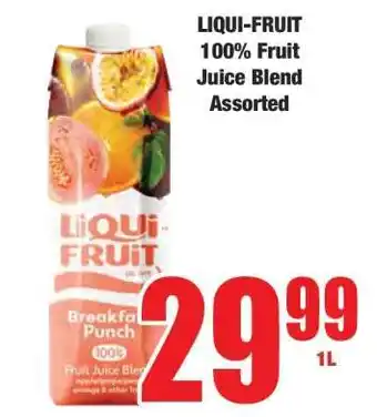 Boxer LIQUI-FRUIT 100% Fruit Juice Blend Assorted offer
