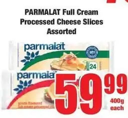 Boxer PARMALAT Full Cream Processed Cheese Slices Assorted offer