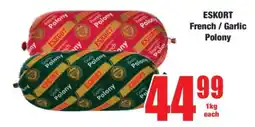 Boxer Eskort French/Garlic Polony offer