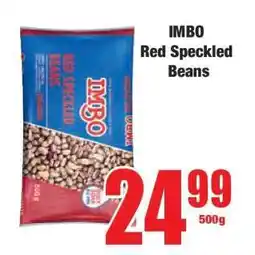 Boxer IMBO Red Speckled Beans offer
