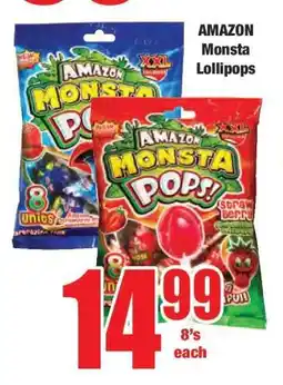 Boxer AMAZON Monsta Lollipops offer