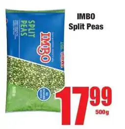 Boxer IMBO Split Peas offer