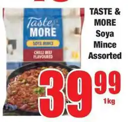Boxer TASTE & MORE Soya Mince Assorted offer