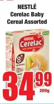 Boxer Nestlé Cerelac Baby Cereal Assorted offer
