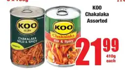Boxer KOO Chakalaka Assorted offer