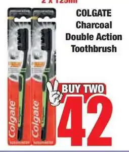 Boxer COLGATE Charcoal Double Action Toothbrush offer