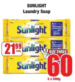 Boxer Sunlight Laundry Soap offer