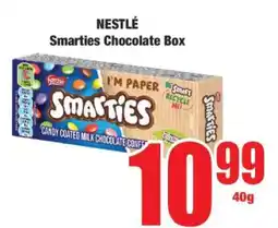 Boxer Nestlé Smarties Chocolate Box offer