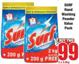 Boxer SURF Hand Washing Powder Value Pack offer
