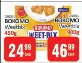 KitKat Cash and Carry Bokomo Weetbix 450g offer