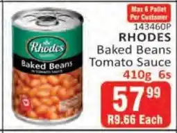 KitKat Cash and Carry RHODES Baked Beans Tomato Sauce offer