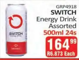 KitKat Cash and Carry SWITCH Energy Drink Assorted offer