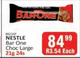 KitKat Cash and Carry NESTLE Bar One Choc Large offer