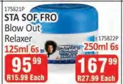 KitKat Cash and Carry STA SOF FRO Blow Out Relaxer 125ml 6s offer