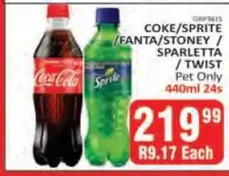 KitKat Cash and Carry Coke/Sprite/Fanta/Stoney/Sparletta/Twist offer