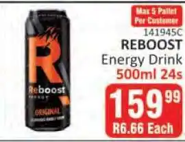 KitKat Cash and Carry Reboost Energy Drink offer