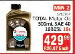 KitKat Cash and Carry TOTAL Motor Oil offer