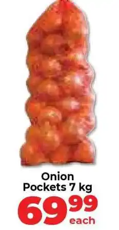 Food Lover's Market Onion Pockets 7 kg offer