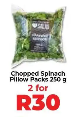 Food Lover's Market Chopped Spinach Pillow Packs 250 g offer