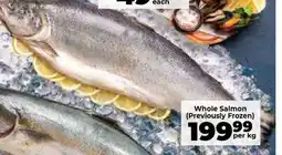 Food Lover's Market Whole Salmon offer