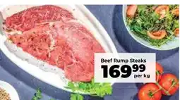 Food Lover's Market Beef Rump Steaks offer