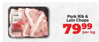Food Lover's Market PORK RIB & LOIN CHOPS offer