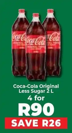 Food Lover's Market Coca-Cola Original Less Sugar 2 L offer