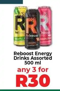 Food Lover's Market Reboost Energy Drinks Assorted 500 ml offer