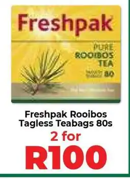 Food Lover's Market Freshpak Rooibos Tagless Teabags 80s offer