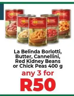 Food Lover's Market La Belinda Beans or Chick Peas 400 g offer