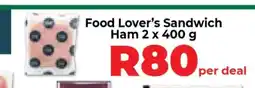 Food Lover's Market Food Lover’s Sandwich Ham 2 x 400 g offer