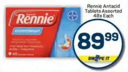 Pick n Pay Rennie Antacid Tablets Assorted offer