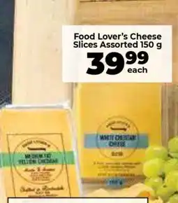 Food Lover's Market Food Lover’s Cheese Slices Assorted 150 g offer
