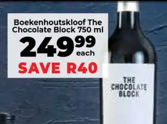 Food Lover's Market Boekenhoutskloof The Chocolate Block 750 ml offer