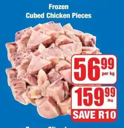 Boxer Frozen Cubed Chicken Pieces offer