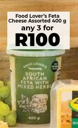 Food Lover's Market Food Lover’s Feta Cheese Assorted 400 g offer