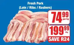 Boxer Fresh Pork (Loin / Ribs / Rashers) offer