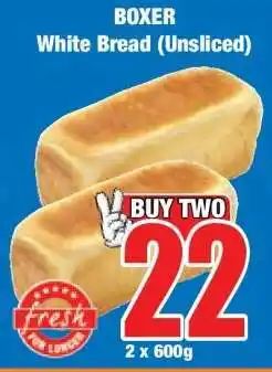 Boxer BOXER White Bread (Unsliced) offer