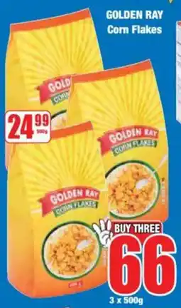 Boxer GOLDEN RAY Corn Flakes offer