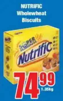 Boxer NUTRIFIC Wholewheat Biscuits offer