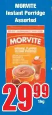 Boxer MORVITE Instant Porridge Assorted offer