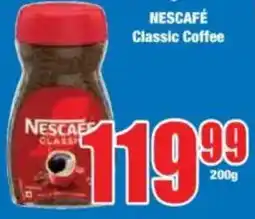 Boxer NESCAFÉ Classic Coffee offer