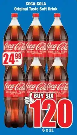 Boxer COCA-COLA Original Taste Soft Drink offer